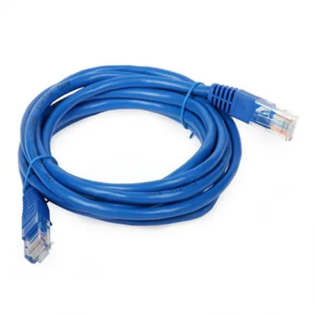 Cabo de rede RJ45 Patch Cord CAT.5e Azul 2 metros - Force Line