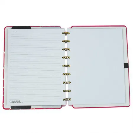 Caderno inteligente médio Golden Love - CIMD3117