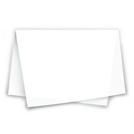 Papel de seda Branco 50x70cm 100 folhas - Riacho