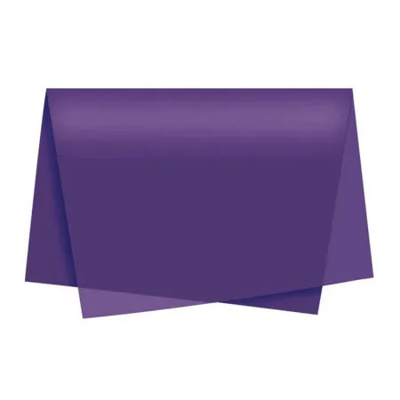 Papel de seda Roxo 50x70cm 100 folhas - Riacho