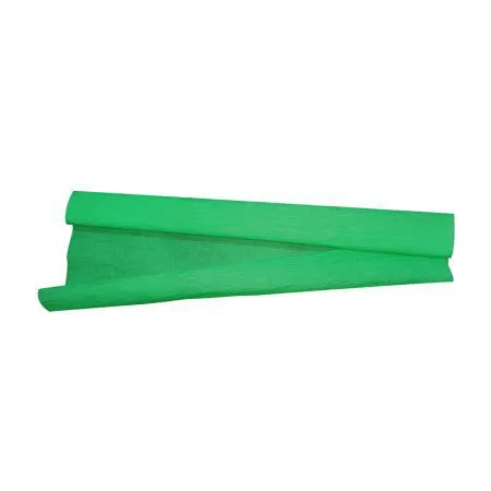 Papel Crepom Verde Bandeira com 10 folhas - VMP