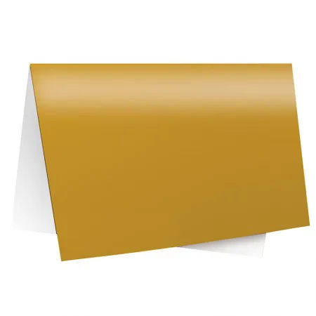Cartolina laminada Dourada com 20 folhas - Cromus