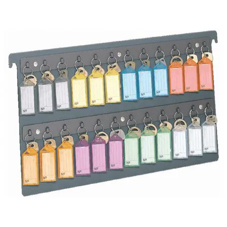 Organizador de chaves em pasta suspensa 24 chaveiros - 145.0 - Acrimet