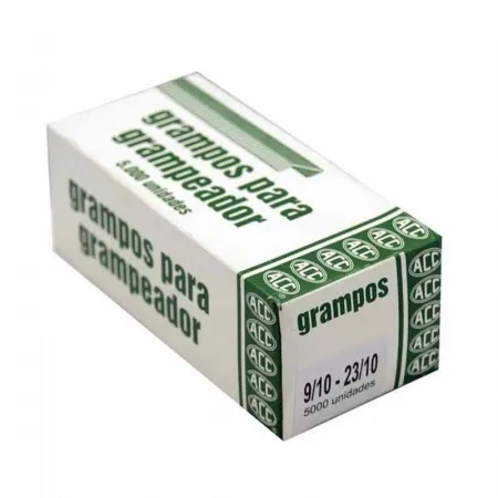 Grampo galvanizado 23/10 - 9/10 com 5000 unidades - ACC