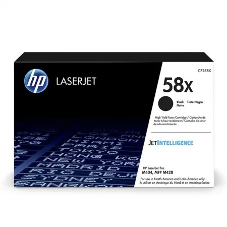 Toner HP Original (58X) CF258X - preto 10000 páginas
