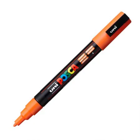 Caneta Posca PC-3M - Laranja Claro - Uni-Ball