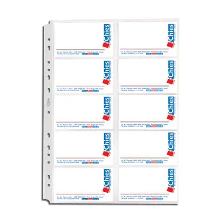 Refil para porta cartão 10und 0074-1 - Hemon