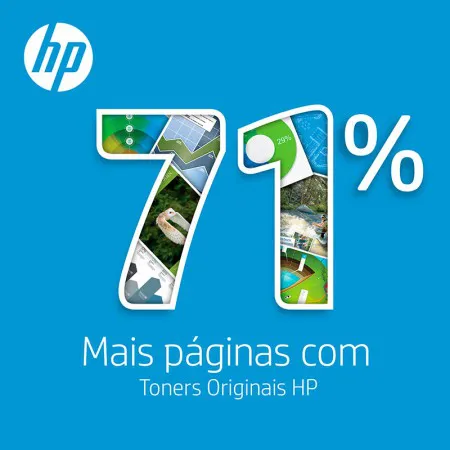 Toner HP 202A Original CF502A Amarelo p/ Laserjet Pro M254dw, M281fdw