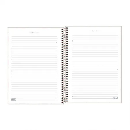 Caderno espiral capa dura universitário 16x1 256 folhas Soho - Tilibra