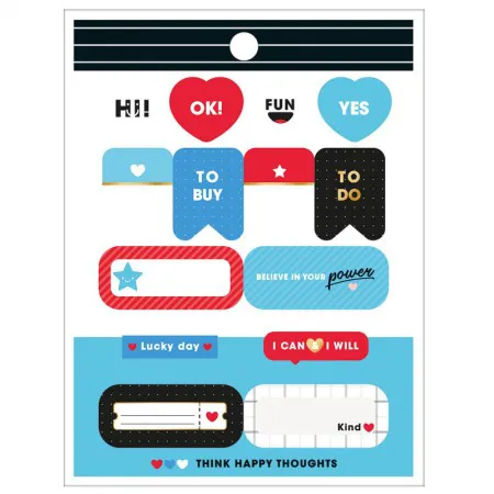 Adesivo decorativo bloco West Village metalizado - Tilibra