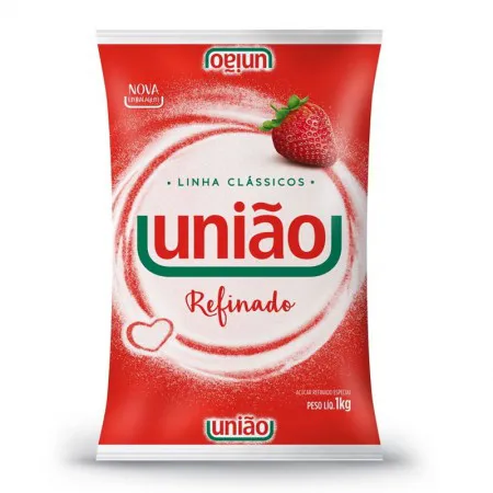 Açúcar refinado 1kg - União