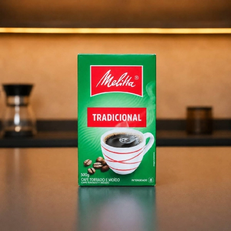 Café em Pó Tradicional 500g vácuo - Melitta