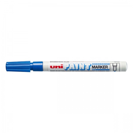 Pincel marcador permanente Paint Marker Azul PX-21 - Uni-Paint