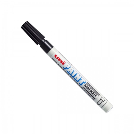 Pincel marcador permanente Paint Marker Preto PX-21 - Uni-Paint