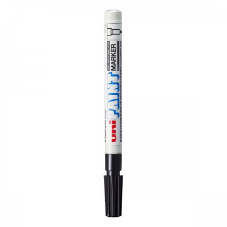 Pincel marcador permanente Paint Marker Preto PX-21 - Uni-Paint