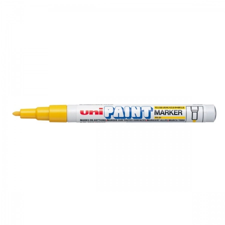 Pincel marcador permanente Paint Marker Amarelo PX-21 - Uni-Paint