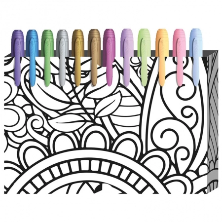 Pincel marcador permanente Marking Metálico com 6 cores 971035 - Bic