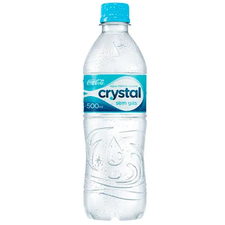Água mineral sem gás 500ml - Crystal