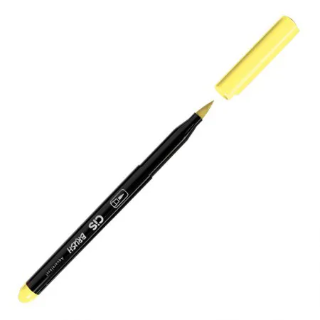 Caneta pincel Brush Aquarelável - (26) - Amarelo Claro - Cis
