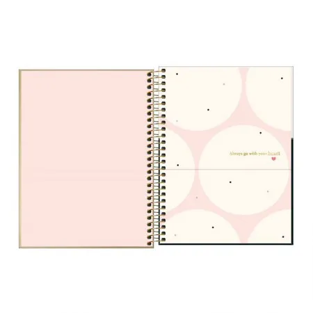 Caderno espiral capa dura colegial 10x1 160 folhas West Village Metalizado - Tilibra