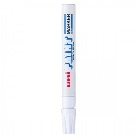 Pincel marcador permanente Paint Marker branco PX-20 Uni-Paint