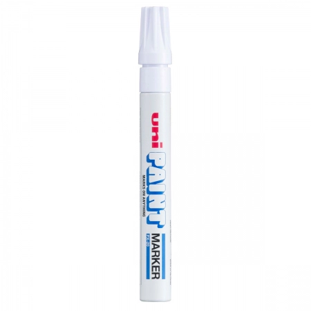 Pincel marcador permanente Paint Marker branco PX-20 Uni-Paint