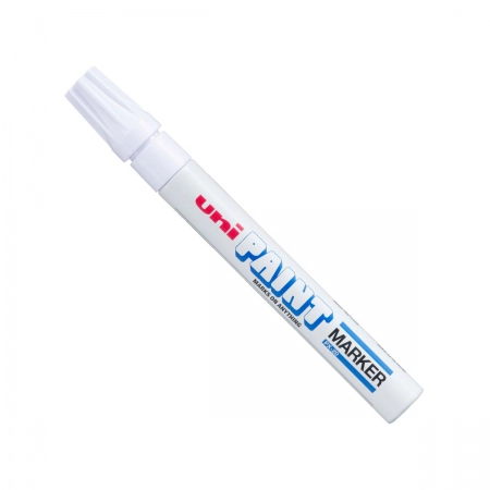 Pincel marcador permanente Paint Marker branco PX-20 Uni-Paint