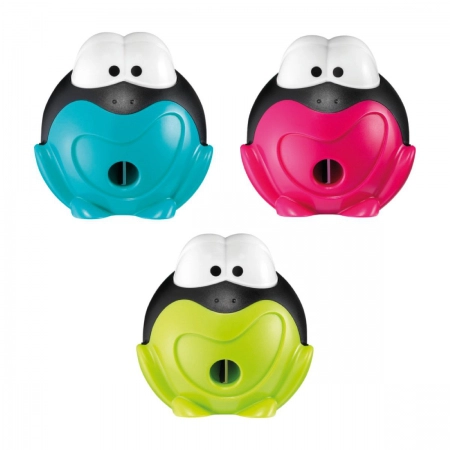 Apontador com coletor Croc Croc Sapo 1 furo 017710 - Maped