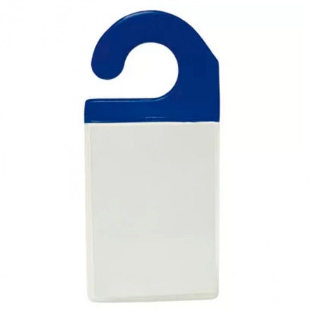 Crachá plástico para veículo azul - com 10 unidades - 258 - Plast Park