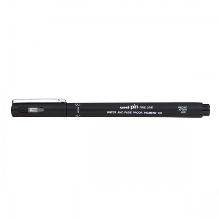Caneta Nankin Uni Pin fine line 0.1 - Preto - Mitsubishi