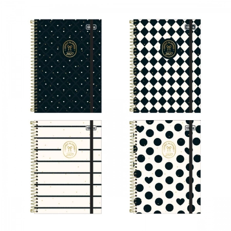 Agenda planner espiral semanal West Village 2027 - Tilibra