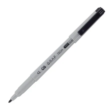 Caneta técnica Graf Tech Fineliner Pen 1.0mm Bullet - Cis
