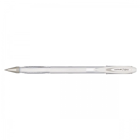 Caneta gel angelic signo 0.7mm UM-120AC - Branca - Uni-Ball