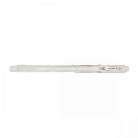 Caneta gel angelic signo 0.7mm UM-120AC - Branca - Uni-Ball