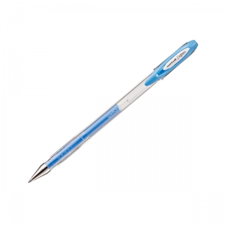 Caneta gel angelic signo 0.7mm UM-120AC - Azul Claro - Uni-ball