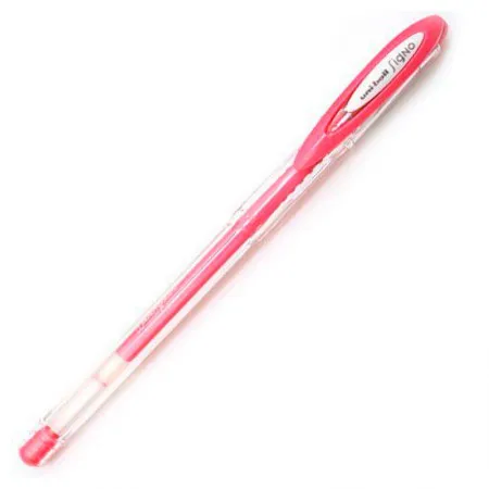 Caneta gel angelic signo 0.7mm - UM-120AC - Vermelho - Uni-ball