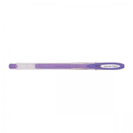 Caneta gel angelic signo 0.7mm UM-120AC - Violeta - Uni-Ball