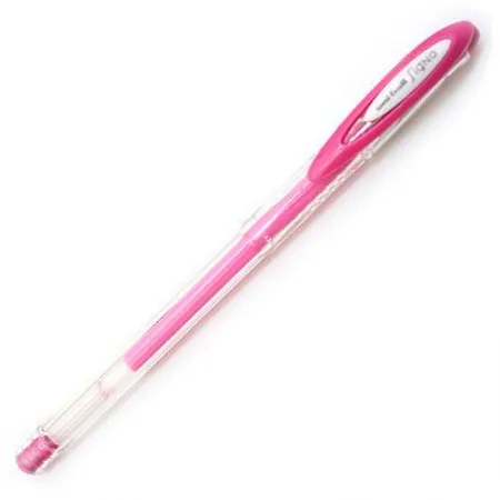 Caneta gel angelic signo 0.7mm - UM-120AC - Rosa - Uni-Ball