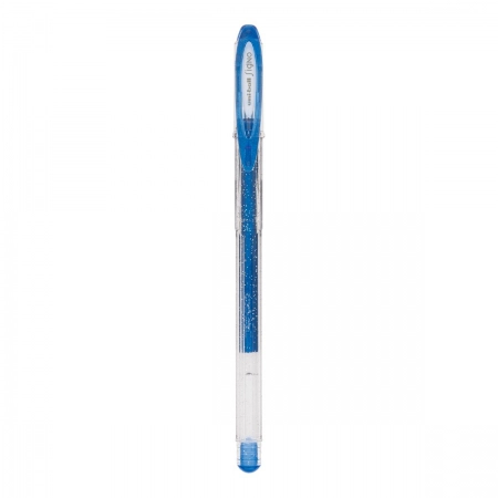 Caneta gel Sparkling Signo 0.7mm UM-120SP - Azul - Uni-Ball