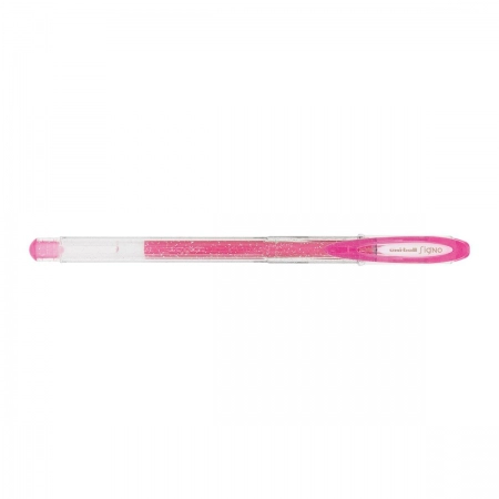 Caneta gel Sparkling Signo 0.7mm UM-120SP - Rosa - Uni-Ball