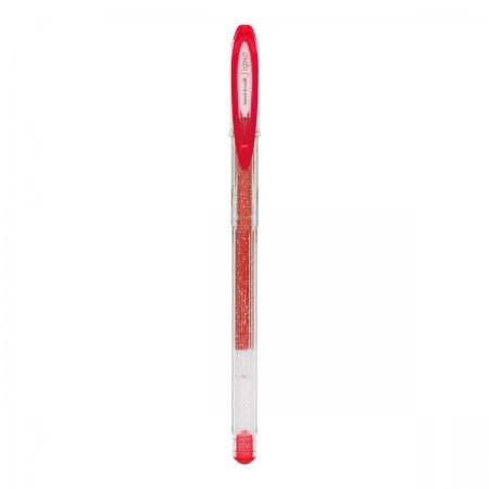 Caneta gel Sparkling Signo 0.7mm UM-120SP - Vermelha - Uni-Ball