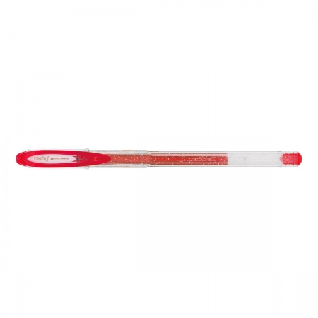 Caneta gel Sparkling Signo 0.7mm UM-120SP - Vermelha - Uni-Ball