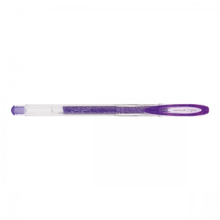Caneta gel Sparkling Signo 0.7mm UM-120SP - Violeta - Uni-Ball