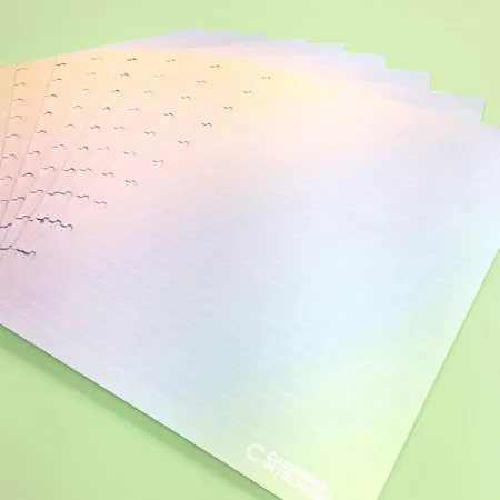 Bloco refil grande Rainbow pautado linha branca 120g com 30 folhas - CIRG4023 - Caderno Inteligente