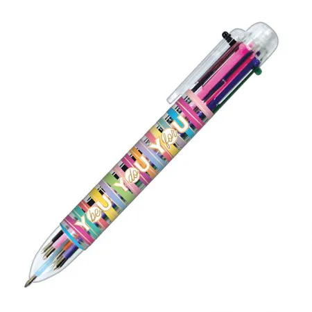 Caneta esferográfica 0.7mm Be Nice - com 6 cores - Tilibra