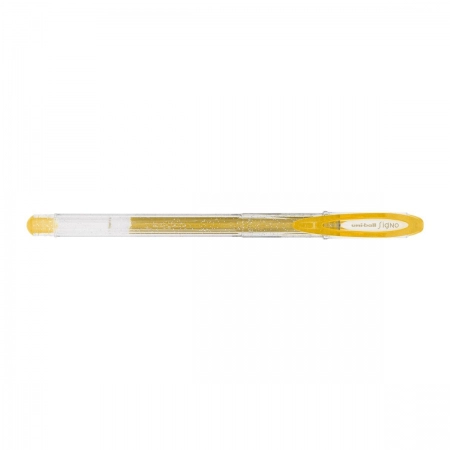 Caneta gel Sparkling Signo 0.7mm UM-120SP - Ouro - Uni-Ball