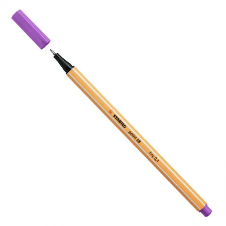 Caneta hidrográfica Fine Point 88/60 - Ameixa - Stabilo