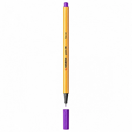 Caneta hidrográfica Fine Point 88/60 - Ameixa - Stabilo