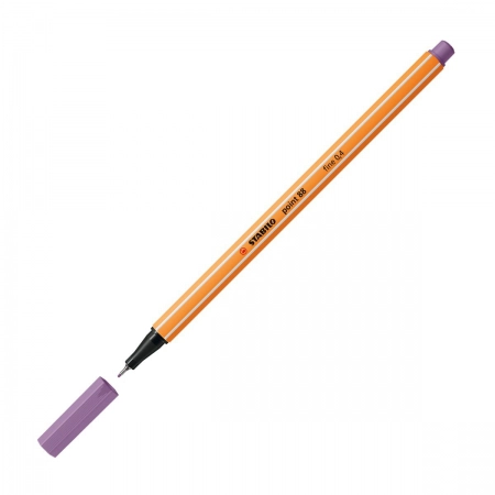 Caneta hidrográfica Fine Point 88/62 - Violeta Acinzentado - Stabilo
