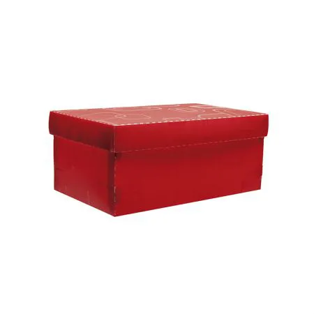 Caixa organizadora mini sapato - vermelho - 2169.U - Dello